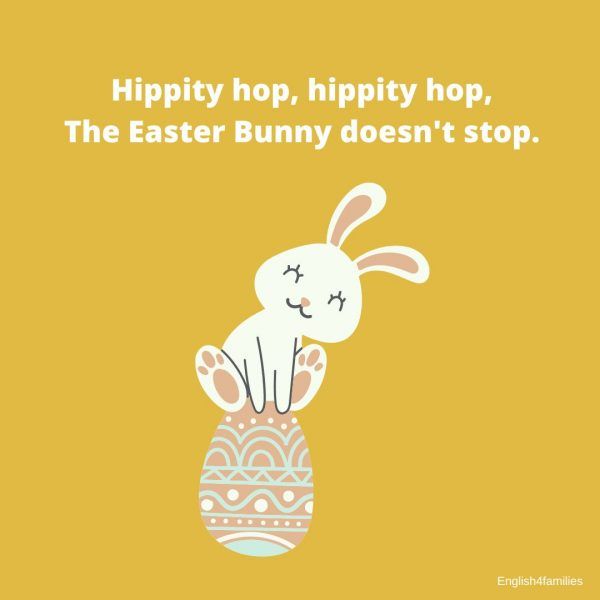 Easter bunny rhyme